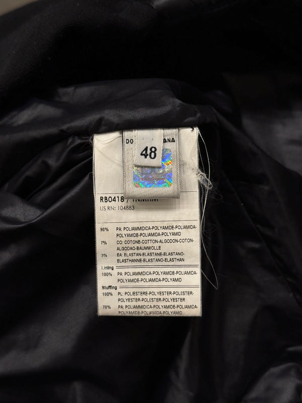 2000s Dolce & Gabbana astro moto nylon buffer jacket