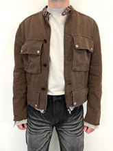 Load image into Gallery viewer, SS03 Hussein Chalayan “Absence and Presence” Raw Hemmed hybrid Jacket
