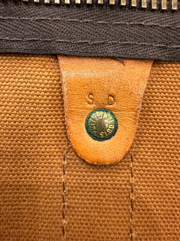 1983 Louis Vuitton monogram canvas Keepall 55