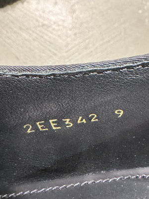 2023 Prada monolith leather/Nylon derby shoes