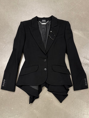A/W2009 Alexander McQueen campaign blazer with back tail