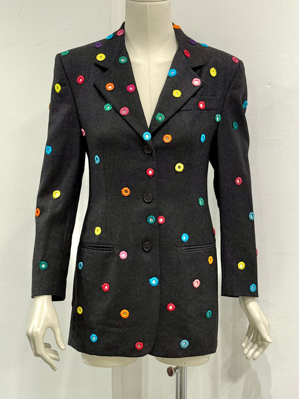 A/W1992 Dolce & Gabbana documented runway mirrors blazer