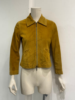 2000s Cavalli western suede jacket