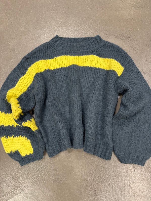 A/W2014 Dries Van Noten runway alpaca & wool boxy knit