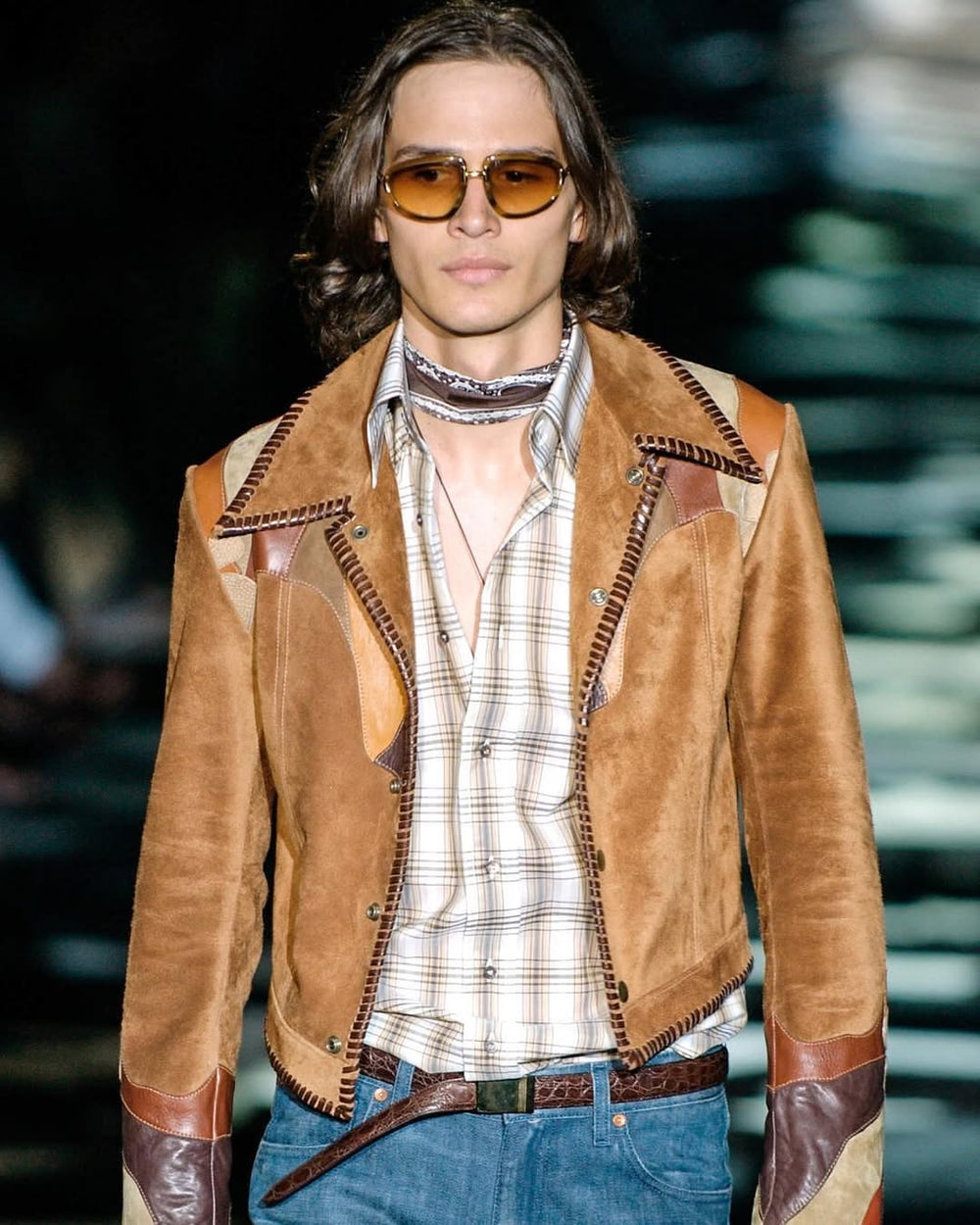 S/S2004 Gucci by Tom Ford "Butterfly" western jacket