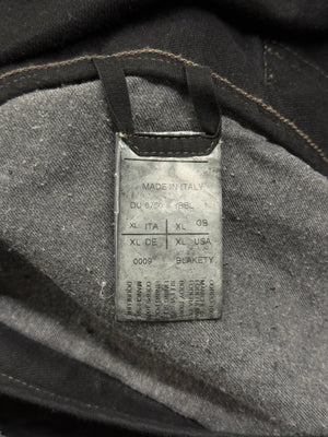 S/S2014 Rick Owens “Vicious” Slave hybrid leather sleeves jacket