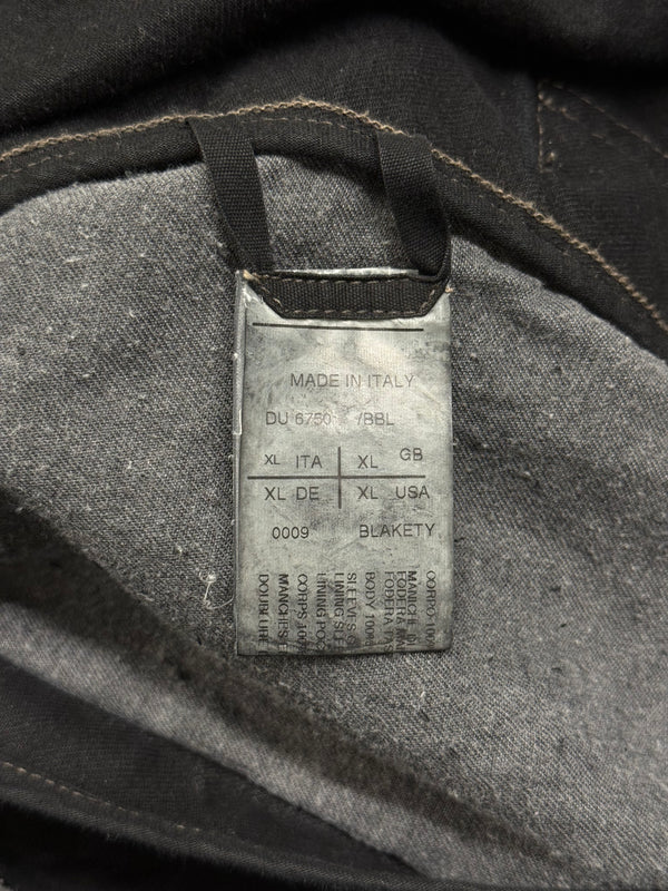 S/S2014 Rick Owens “Vicious” Slave hybrid leather sleeves jacket