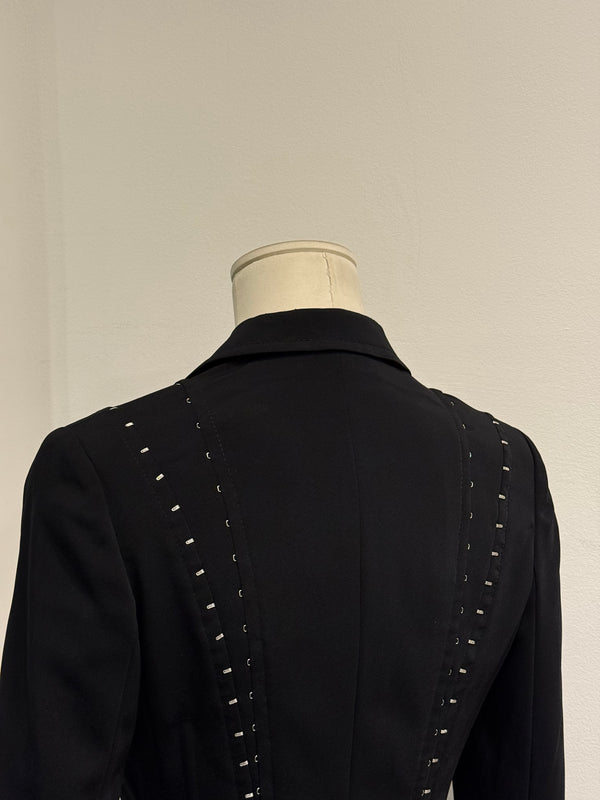 A/W2003 Dolce & Gabbana hook and eye tailored blazer
