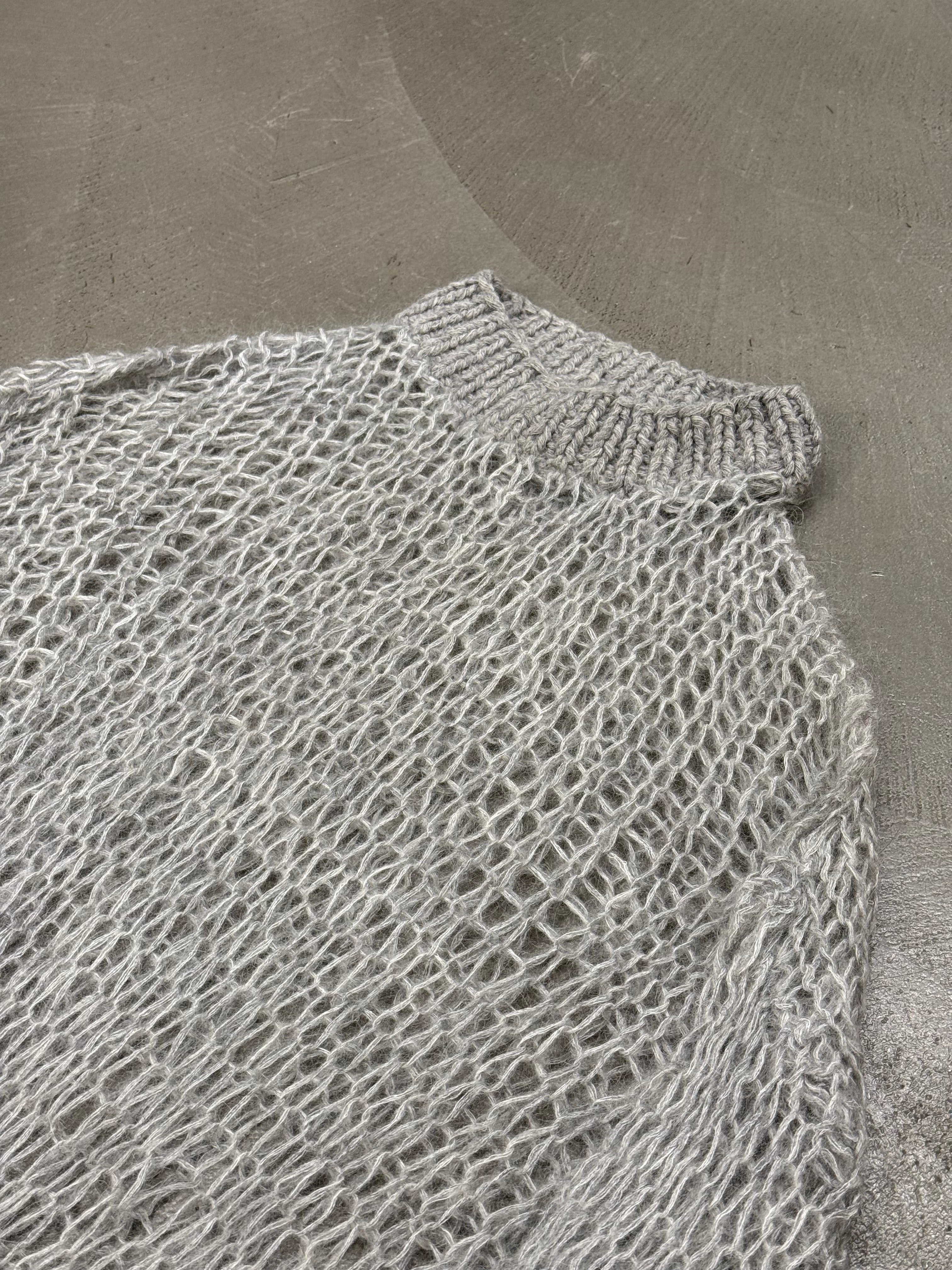 A/W2014 Maison Margiela loose knit punk mohair sweater