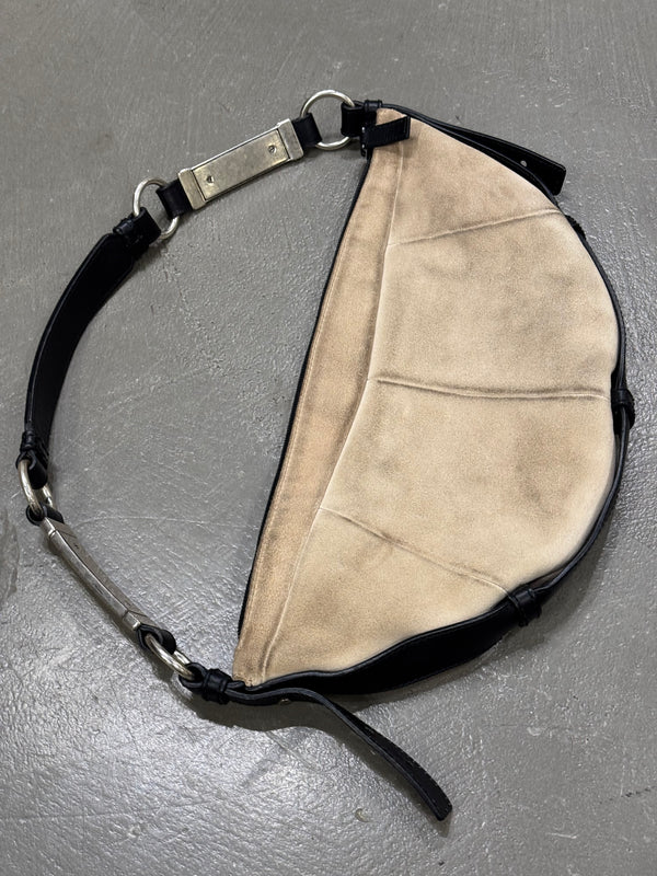 2002 Yves Saint Laurent Mombasa suede bag