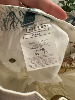 2003 Cavalli snakes jeans