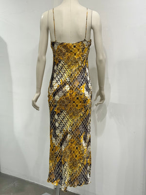 2000s Jean Paul Gaultier mosaic dress