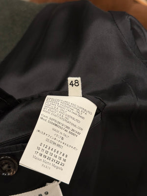 2013 Maison Margiela sailor double breasted heavy wool coat