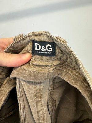 2000s Dolce & Gabbana 18 pockets cargo pants