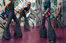 Load image into Gallery viewer, S/S2008 Prada “fairy collection” printed flared pants
