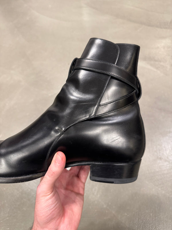 Saint Laurent western leather boots