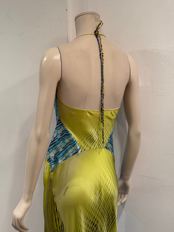 S/S2001 Roberto Cavalli runway psychedelic dress