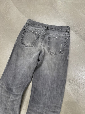 1990s Helmut Lang distressed faded denim