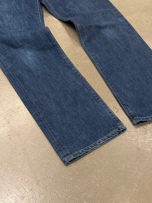 2000s Dior by Hedi Slimane classic raw denim jeans