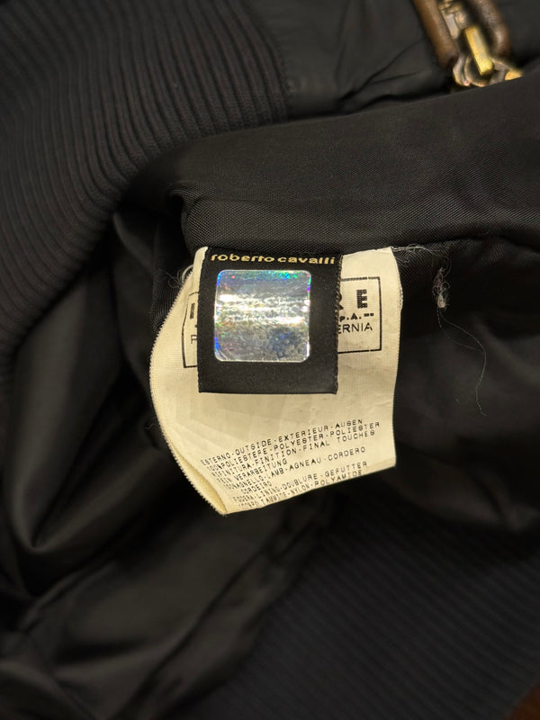 A/W2005 Cavalli soldier parachute bondage bomber jacket