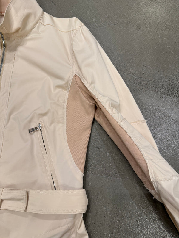 2000s Prada hybrid light nylon jacket