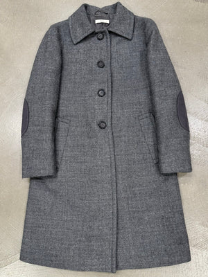 A/W2015 Prada wool coat with elbow patches