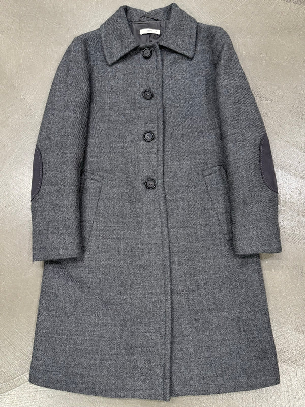 A/W2015 Prada wool coat with elbow patches