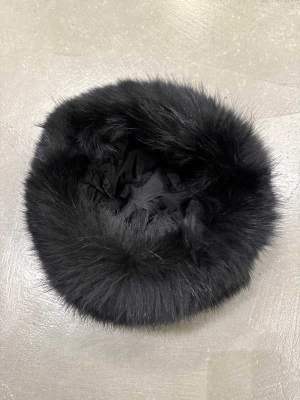 2000s Prada mink fur hat