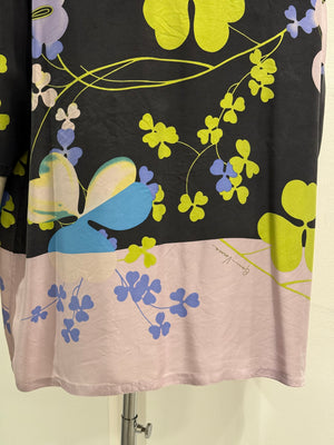 1990s Gianni Versace silk floral shirt