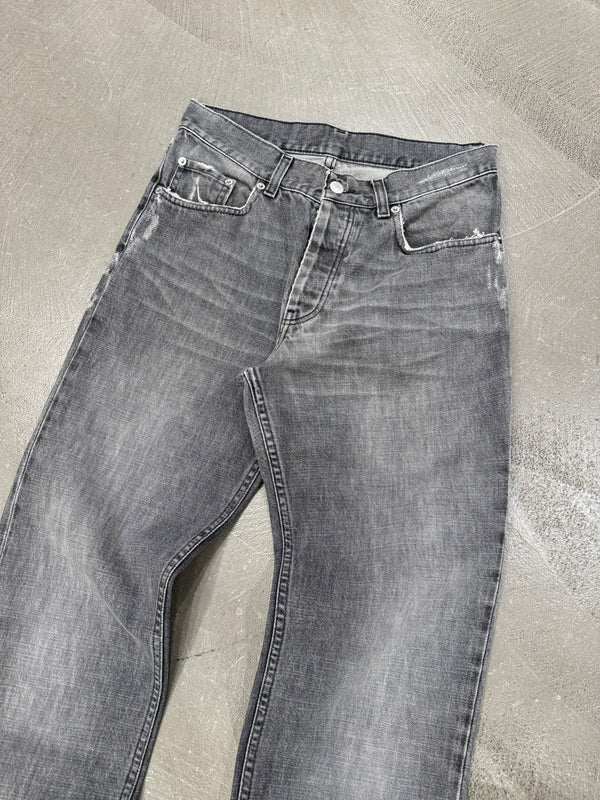 1990s Helmut Lang distressed faded denim