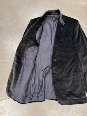 1990s Gucci by Tom Ford velour blazer jacket