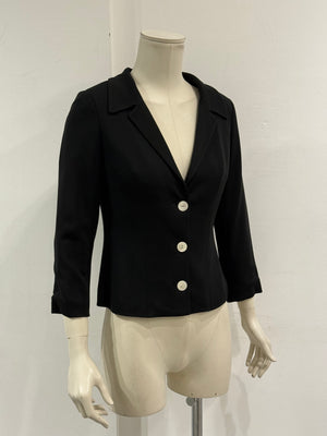1990s Dolce & Gabbana three-button cropped blazer