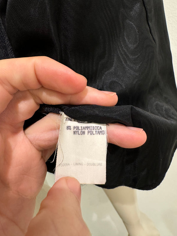 A/W1989 Helmut Lang runway wool vest with metal trinkets