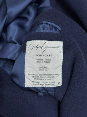 1990s Yohji Yamamoto long wool coat