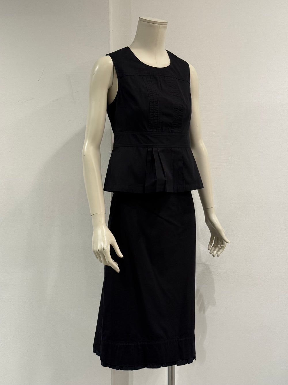 2000s Miu Miu set top & skirt