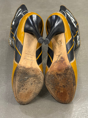 2000s Dolce & Gabbana runway western cowboy boots