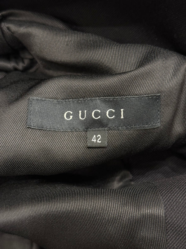 F/W 2003 Gucci by Tom Ford runway corset belted jacket