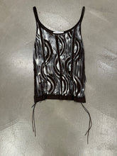 Load image into Gallery viewer, S/S2002 YVES Saint Laurent rive gauche by Tom Ford runway painted tank top
