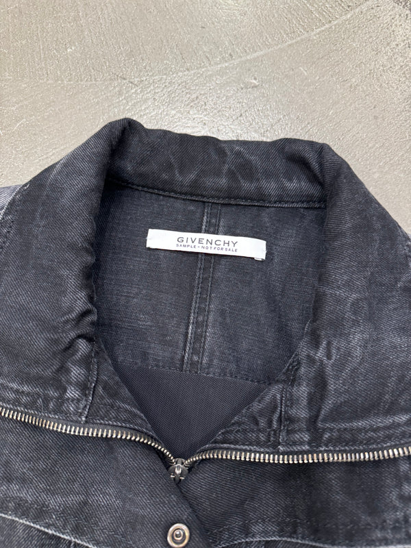 2020s Givenchy sample bomber denim jacket