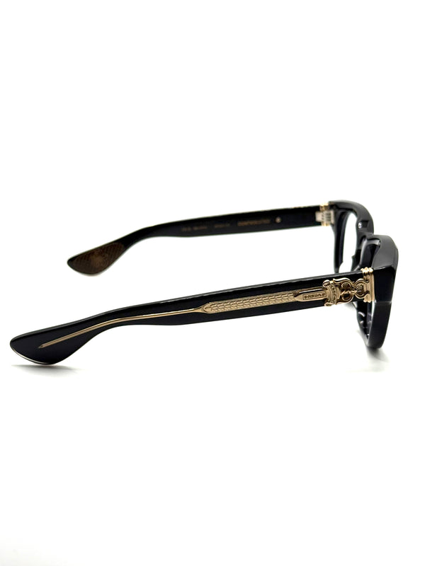 Chrome Hearts “Cuntvoluted” 18k gold plated dagger sunglasses