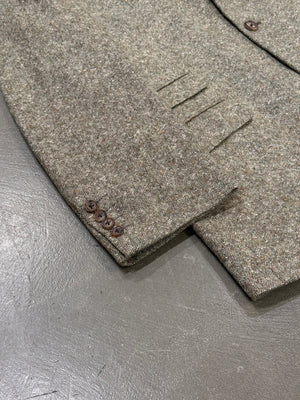 1990s Hermes wool tweed suit set