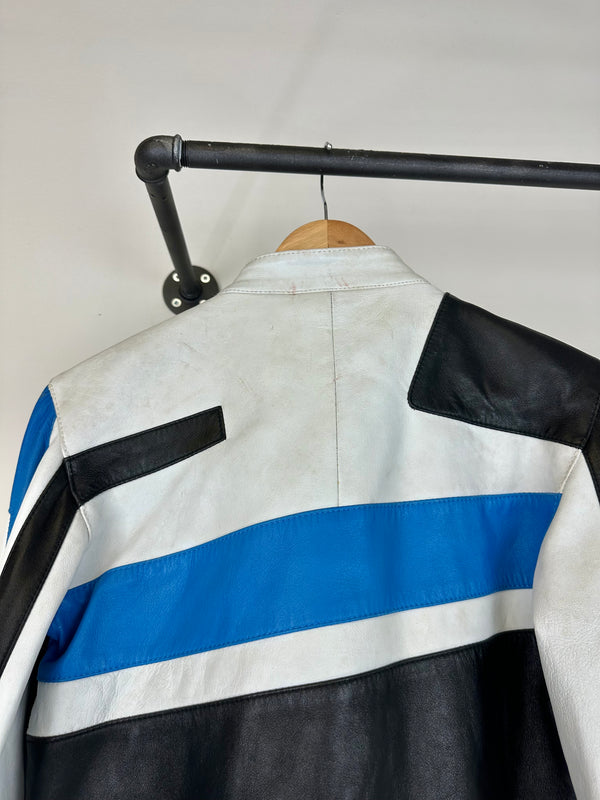 SS2001 Dolce & Gabbana biker Leather Jacket