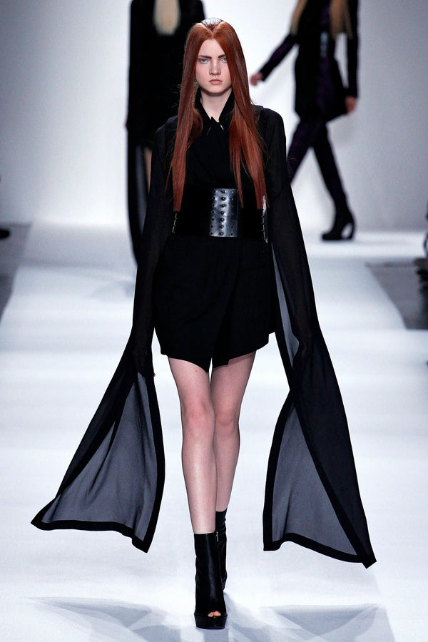 S/S2013 Ann Demeulemeester runway corset belt