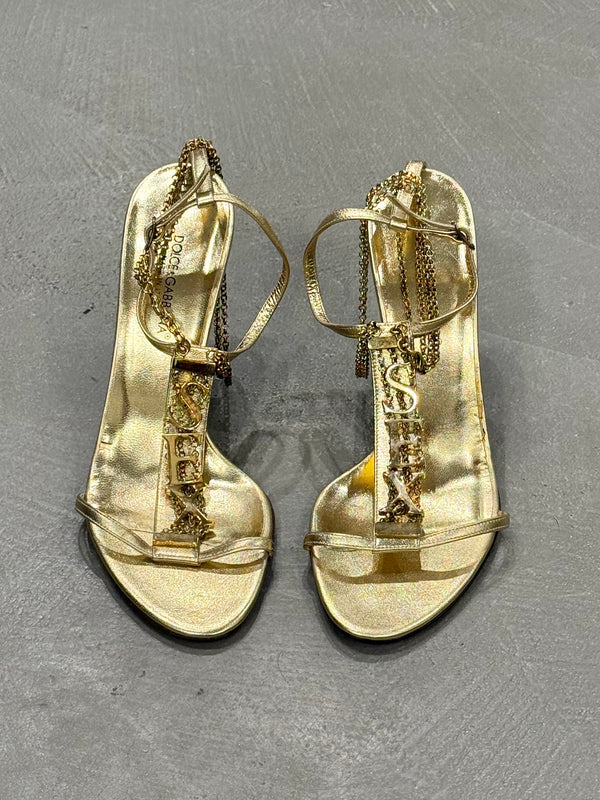 S/S2003 Dolce & Gabbana “SEX” heels