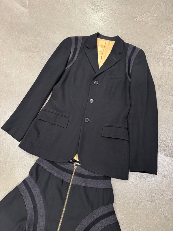 1990s Jean Paul Gaultier set jacket + skirt