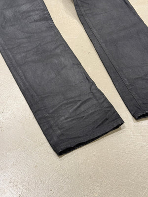 2020 Saint Laurent D18 slim fit coated denim