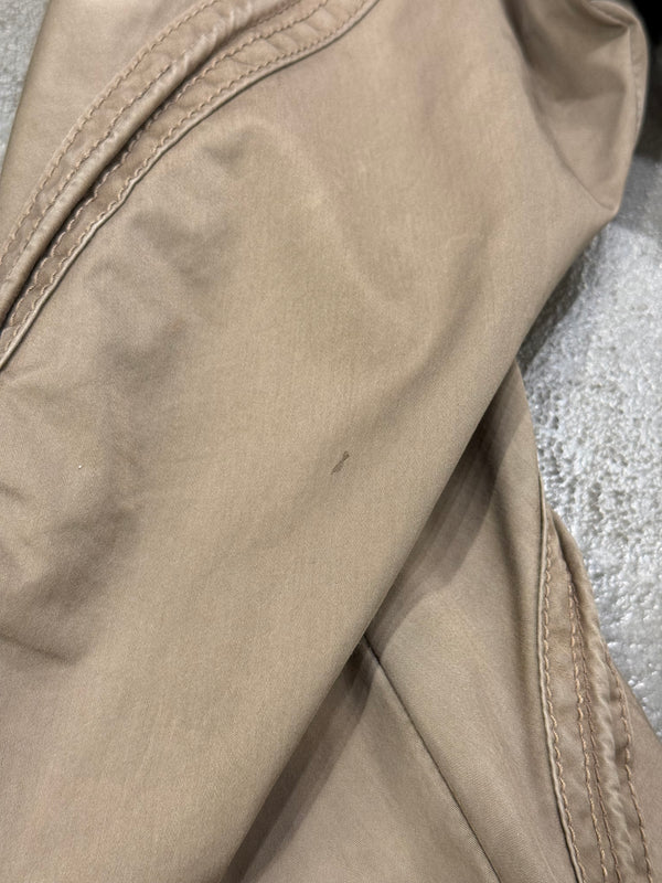 2000s Marithe Francois Girbaud cropped paneled bomber jacket