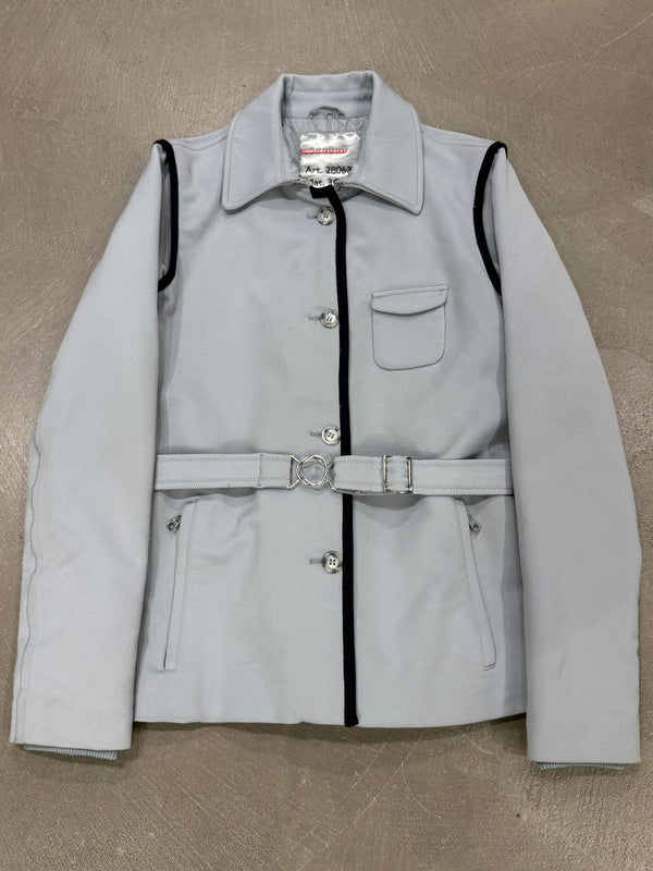 2000s Prada belted jacket