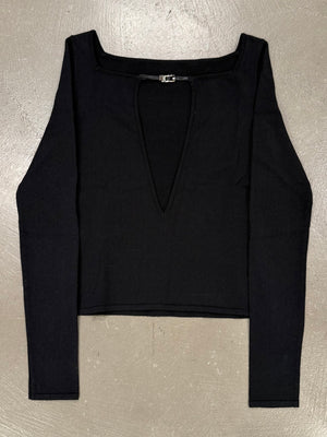 1998 Gucci by Tom Ford G-logo iconic runway top