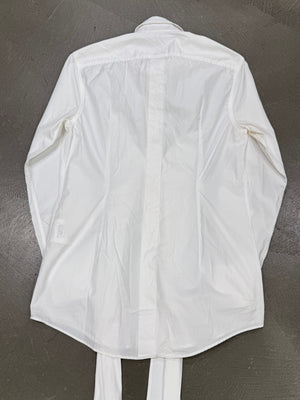2003 Dolce & Gabbana runway tie-detailed cotton shirt